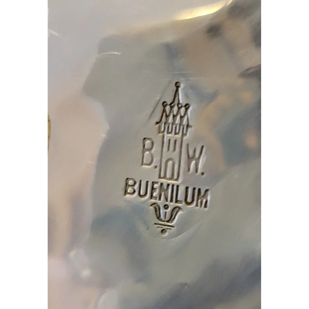 Buenilum Decorative Hammered Aluminum Tray - 1970's